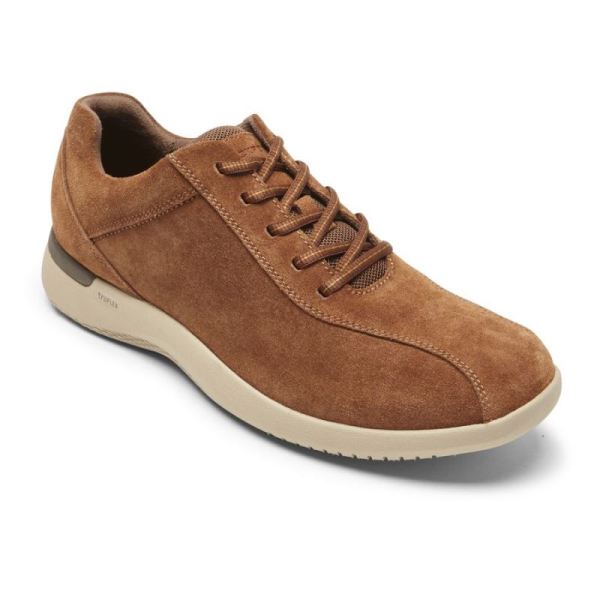 ROCKPORT MEN'S TRUFLEX FLY TACONIC SNEAKER-TAN SUEDE