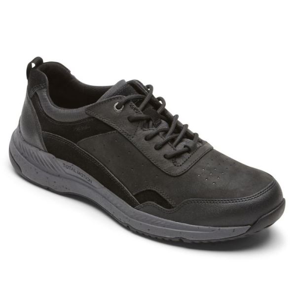 ROCKPORT MEN'S TOTAL MOTION TRAIL SNEAKER-WATERPROOF-Black