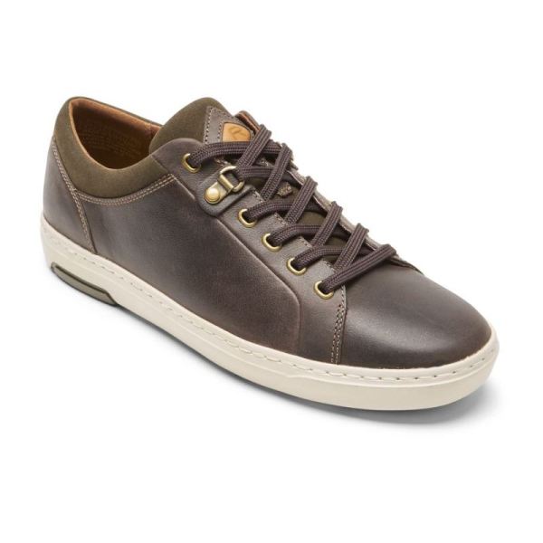 ROCKPORT MEN'S PULSETECH CUPSOLE SNEAKER-JAVA LEATHER