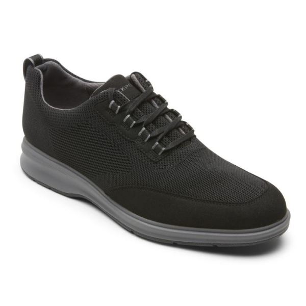 ROCKPORT MEN'S TOTAL MOTION CITY MESH OXFORD-BLACK - Click Image to Close