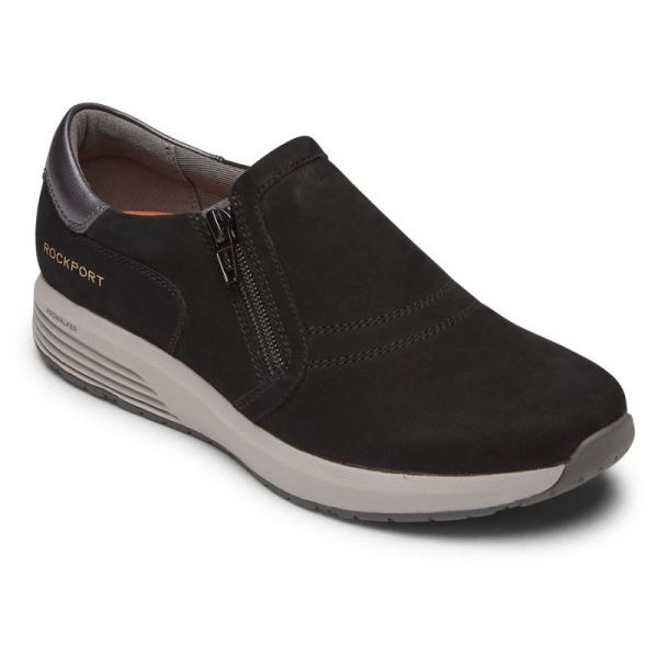 ROCKPORT WOMEN'S TRUSTRIDE PROWALKER SLIP-ON SNEAKER-BLACK