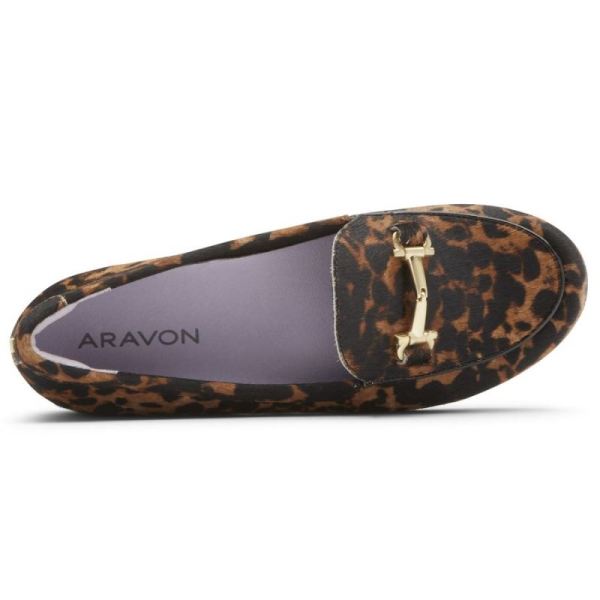 ROCKPORT WOMEN'S ABBEY BIT LOAFER-LEOPARD