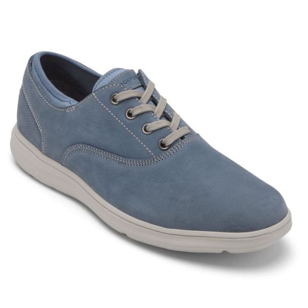 ROCKPORT MEN'S ZADEN CVO SNEAKER-BLUE HEAVEN NUBUCK - Click Image to Close