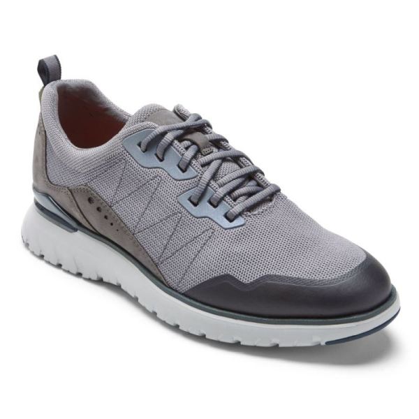 ROCKPORT MEN'S TOTAL MOTION SPORT MUDGUARD SNEAKER-STEEL GREY