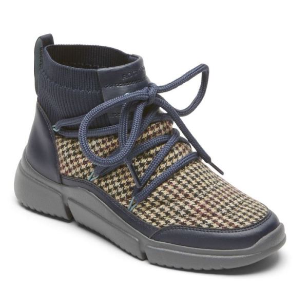 ROCKPORT WOMEN'S R-EVOLUTION WASHABLE QUILTED BOOTIE-PLAID - Click Image to Close