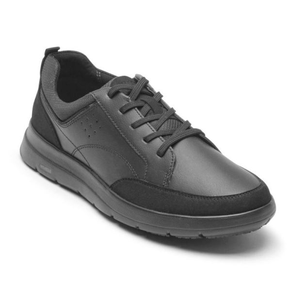 ROCKPORT MEN'S TRUFLEX CAYDEN SNEAKER-TRIPLE BLACK