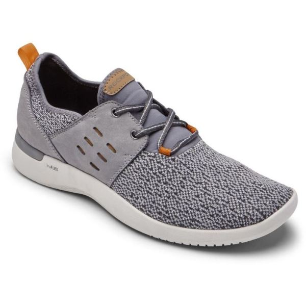 ROCKPORT MEN'S TRUFLEX TIE SNEAKER-GREY