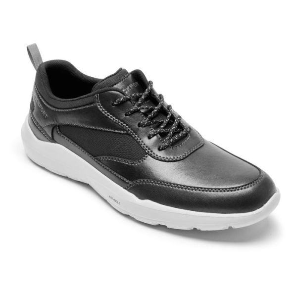 ROCKPORT MEN'S TRUFLEX EVOLUTION SNEAKER-BLACK - Click Image to Close