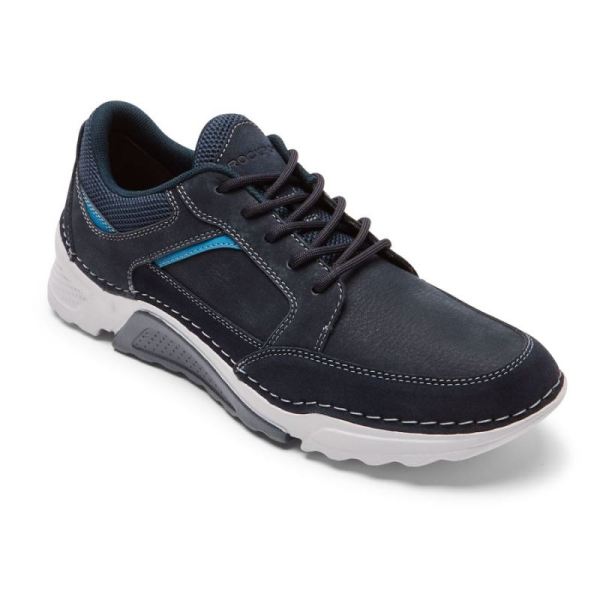 ROCKPORT MEN'S ROCSPORTS MUDGUARD SNEAKER-CROWN BLUE - Click Image to Close