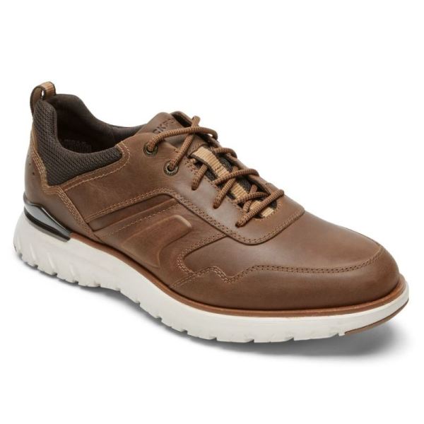 ROCKPORT MEN'S TOTAL MOTION SPORT SNEAKER-WATERPROOF-TAN