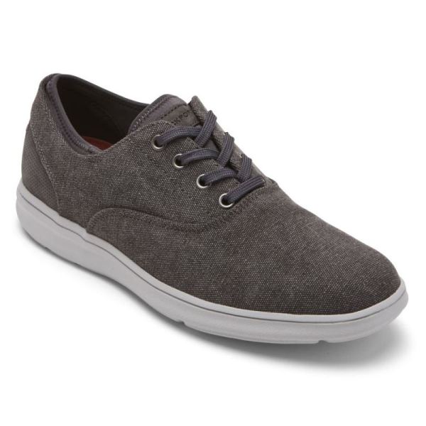 ROCKPORT MEN'S ZADEN CVO SNEAKER-MAGNET CANVAS NUBUCK