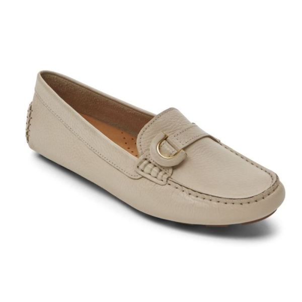 ROCKPORT WOMEN'S BAYVIEW RING LOAFER-VANILLA