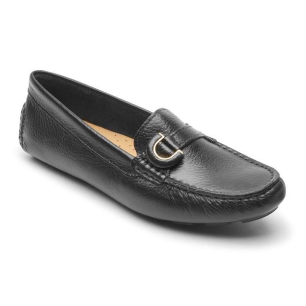 ROCKPORT WOMEN'S BAYVIEW RING LOAFER-BLACK - Click Image to Close