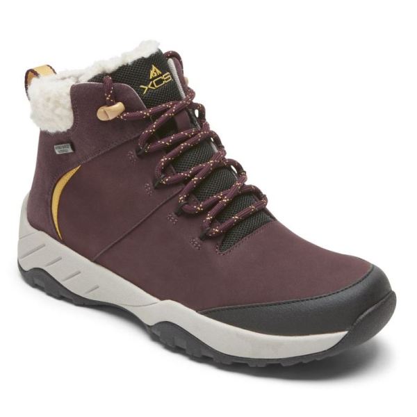 ROCKPORT WOMEN'S XCS SPRUCE PEAK BOOT-WATERPROOF-OXBLOOD - Click Image to Close