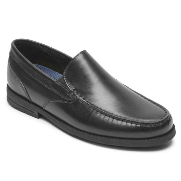 ROCKPORT MEN'S PRESTON VENETIAN LOAFER-BLACK - Click Image to Close