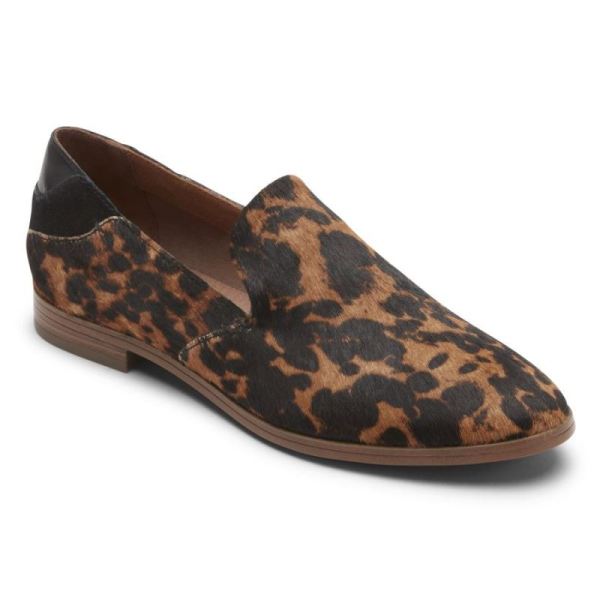 ROCKPORT WOMEN'S PERPETUA LOAFER-LEOPARD