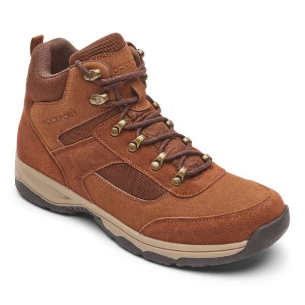 ROCKPORT MEN'S DICKINSON HIKER BOOT-TAN