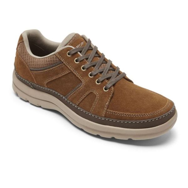 ROCKPORT GET YOUR KICKS MUDGUARD BLUCHER-SNUFF SUEDE