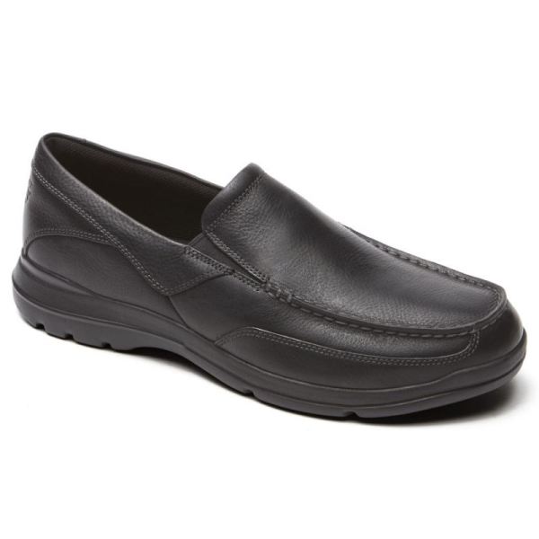 ROCKPORT MEN'S JUNCTION POINT SLIP-ON-BLACK - Click Image to Close