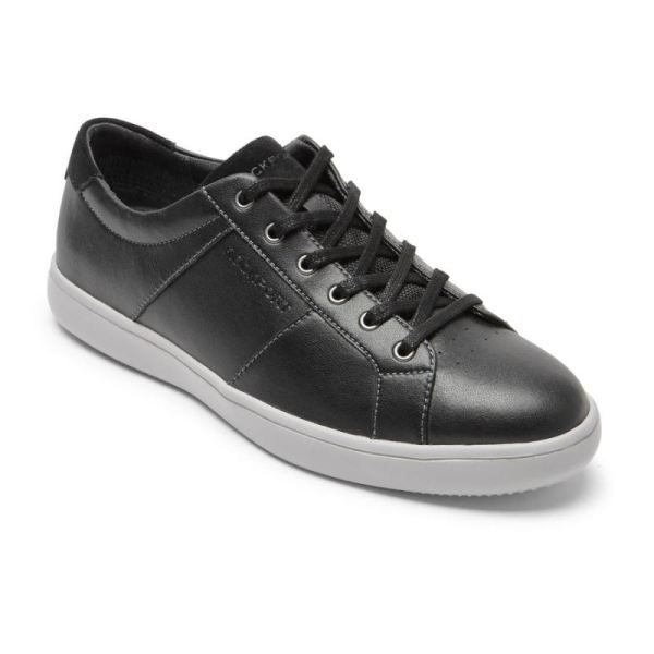 ROCKPORT MEN'S JARVIS LACE-TO-TOE SNEAKER-BLACK II - Click Image to Close