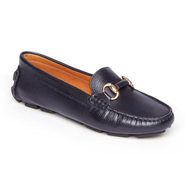 ROCKPORT WOMEN'S BAYVIEW BIT KEEPER LOAFER-NAVY