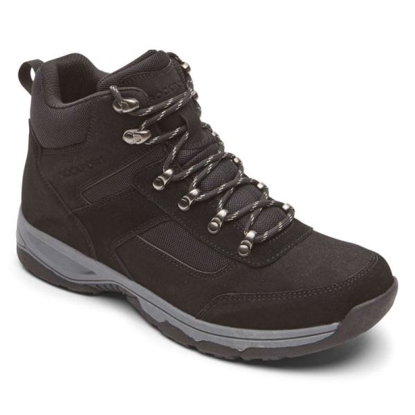 ROCKPORT MEN'S DICKINSON HIKER BOOT-BLACK