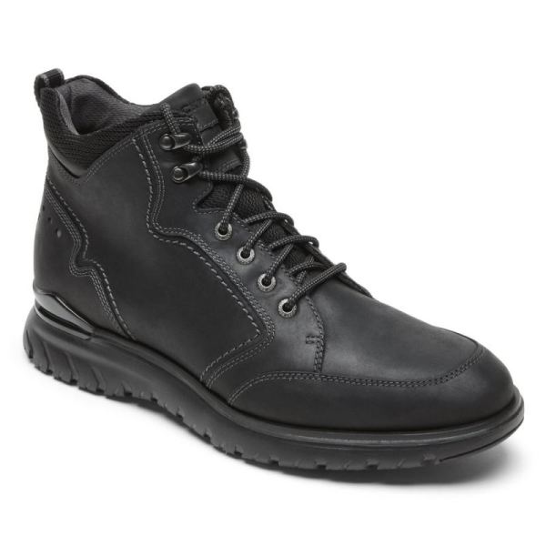 ROCKPORT MEN'S TOTAL MOTION SPORT BOOT-WATERPROOF-BLACK - Click Image to Close