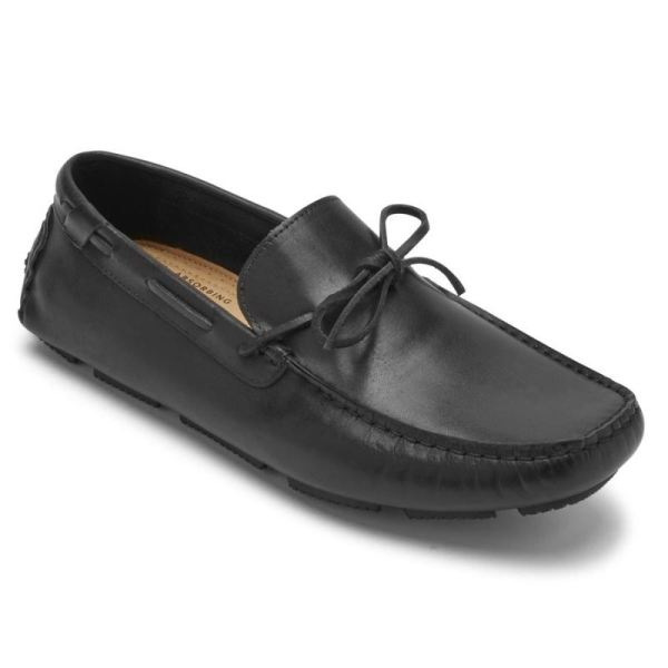 ROCKPORT MEN'S RHYDER TIE LOAFER-BLACK - Click Image to Close