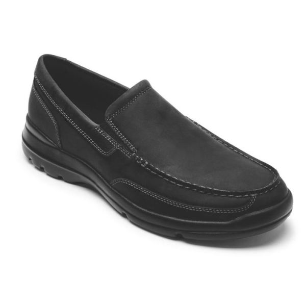 ROCKPORT MEN'S JUNCTION POINT SLIP-ON-DARK SHADOW