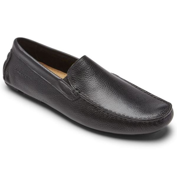 ROCKPORT MEN'S RHYDER VENETIAN LOAFER-BLACK