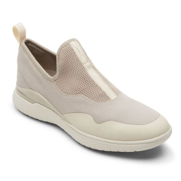 ROCKPORT WOMEN'S TOTAL MOTION SPORT MESH SLIP-ON-WHITE/HUMMUS ECO - Click Image to Close