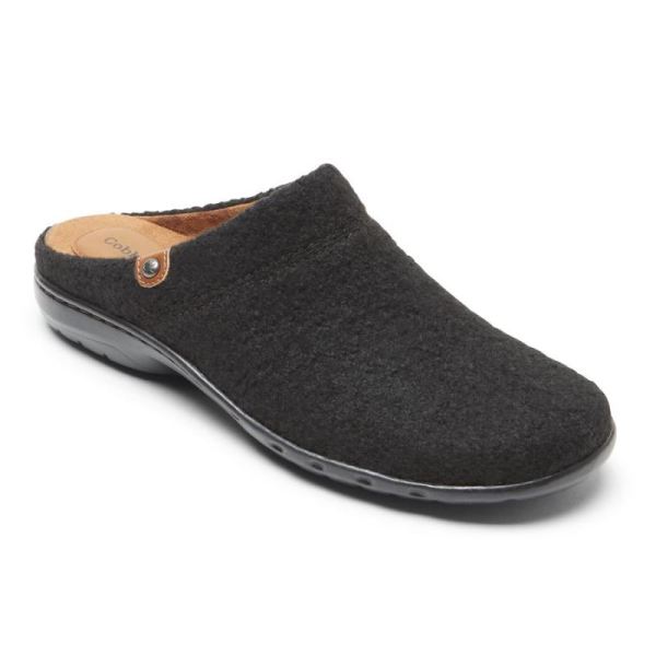 ROCKPORT WOMEN'S COBB HILL PENFIELD CLOG-BLACK - Click Image to Close