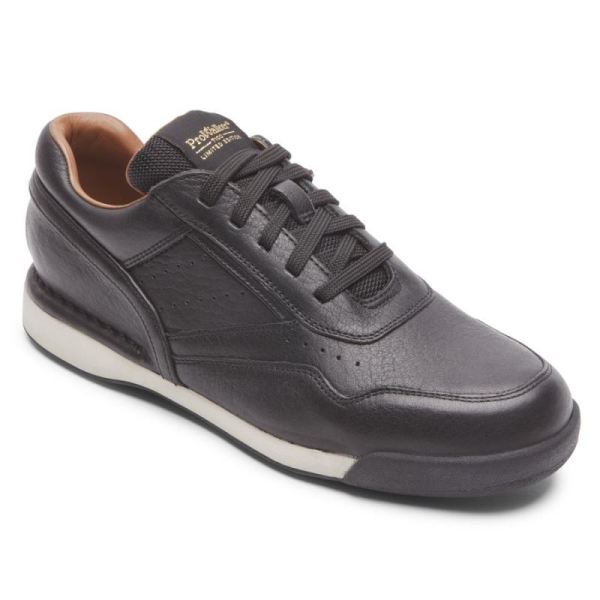 ROCKPORT MEN'S 7100 PROWALKER LIMITED EDITION SHOE-BLACK LEATHER