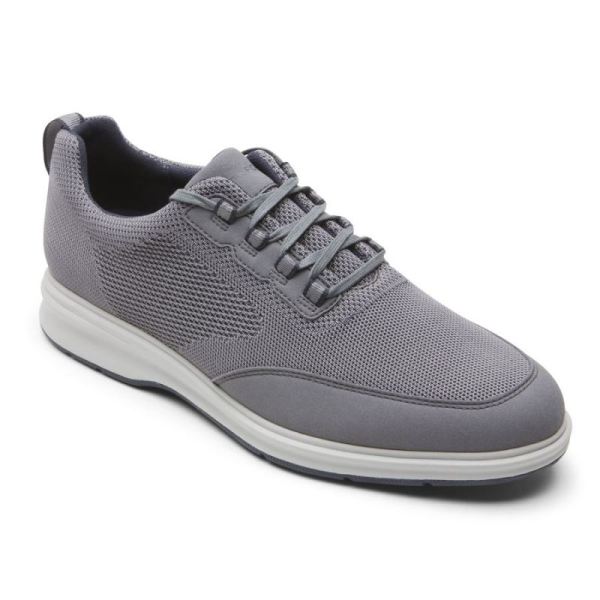 ROCKPORT MEN'S TOTAL MOTION CITY MESH OXFORD-STEEL GREY