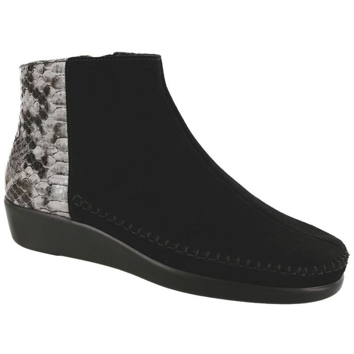 SAS Women's Jade Ankle Boot-Nero / Mamba