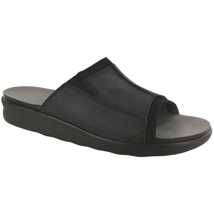 SAS Men's Voyage Slide Sandal-Nero - Click Image to Close