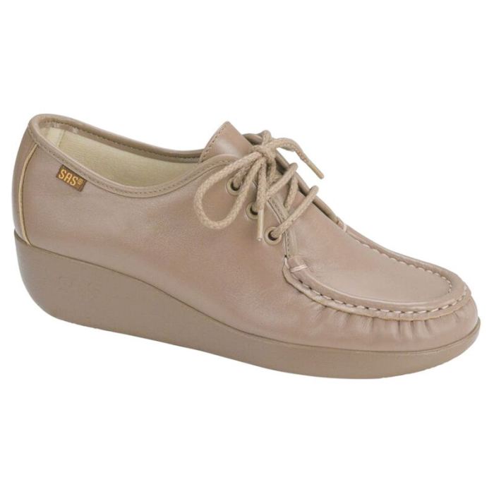 SAS Women's Bounce Lace Up Moc-Mocha - Click Image to Close