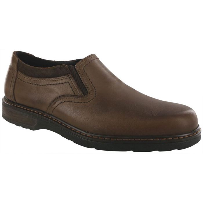 SAS Men's Step Slip On Loafer-Mahogany