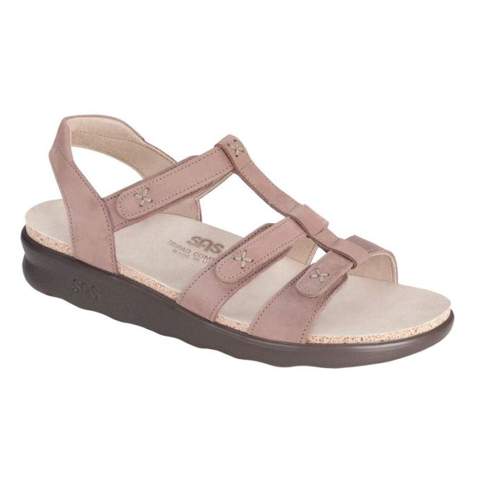 SAS Women's Sorrento T-Strap Sandal-Praline