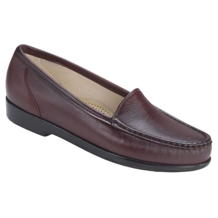 SAS Women's Simplify Slip On Loafer-Antique Wine