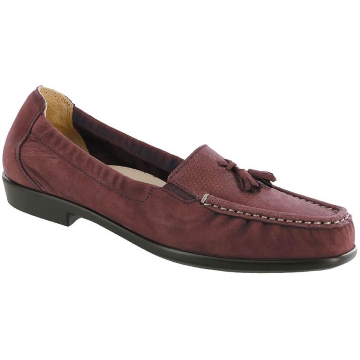 SAS Women's Hope Slip On Loafer-Webster Wine