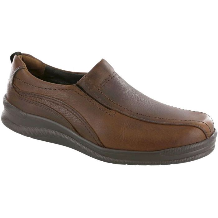 SAS Men's Cruise On Slip On Loafer-Brown - Click Image to Close