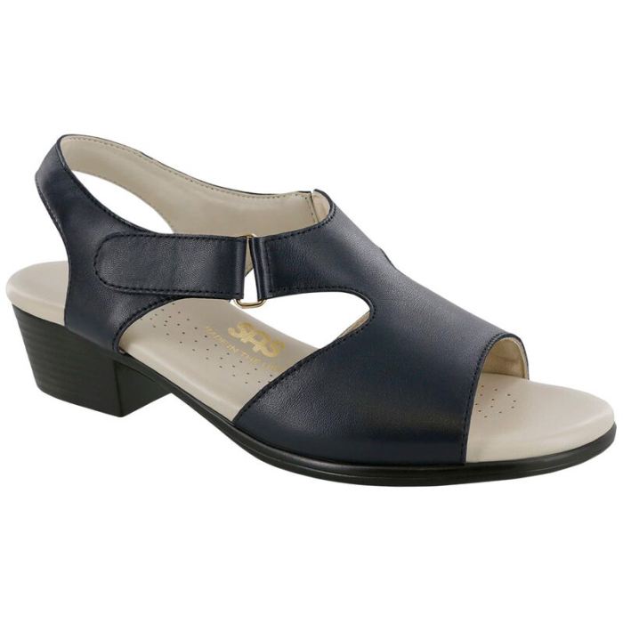 SAS Women's Suntimer Heel Strap Sandal-Navy