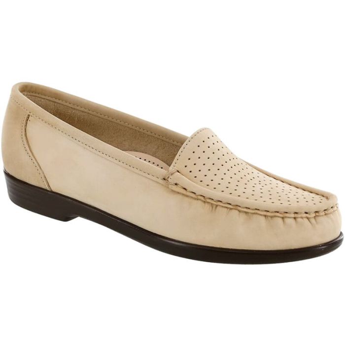 SAS Women's Savvy Slip On Loafer-Linen - Click Image to Close