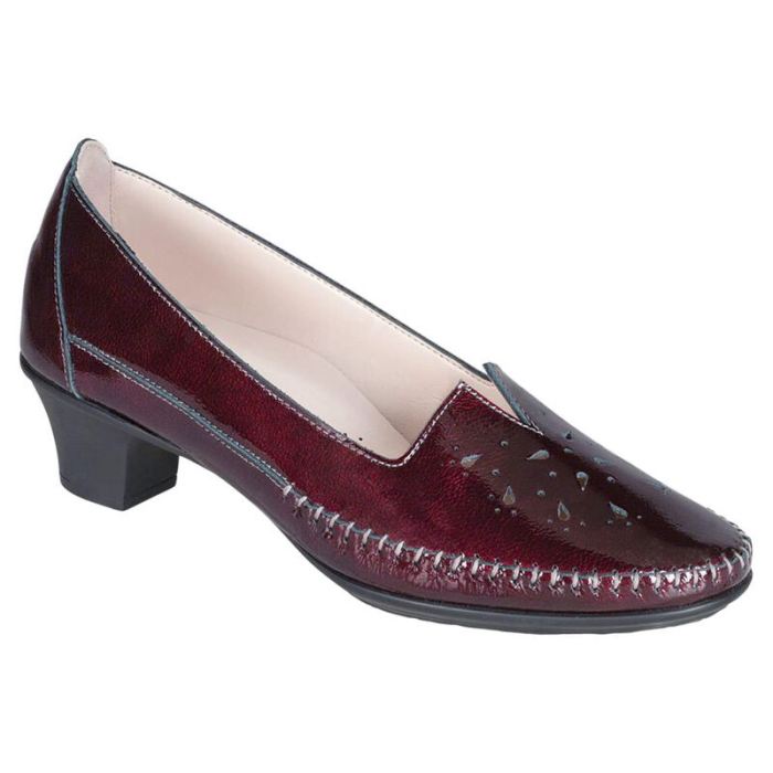 SAS Women's Sonyo Slip On Heel-Bordo