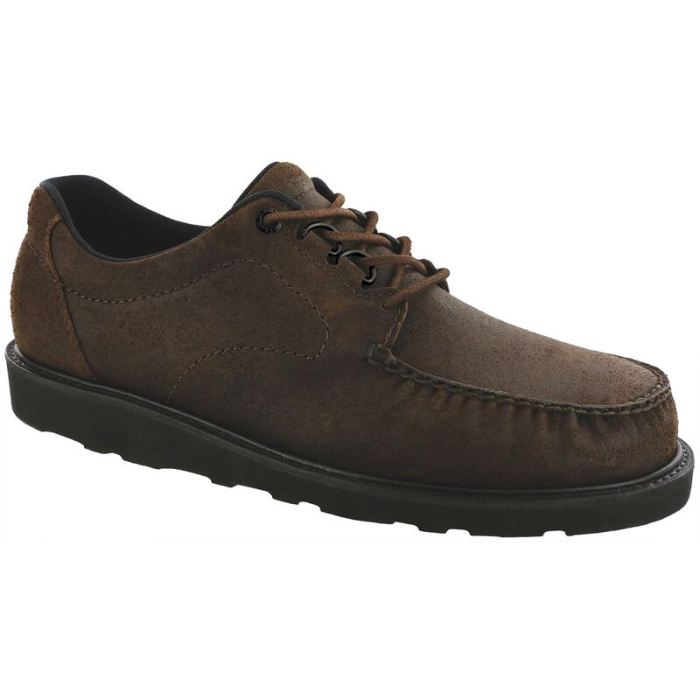 SAS Men's Walkaround Non Slip Lace Up-Tobacco - Click Image to Close