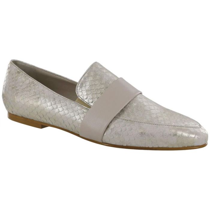 SAS Women's Luxe Slip On Loafer-Platino / Mushroom