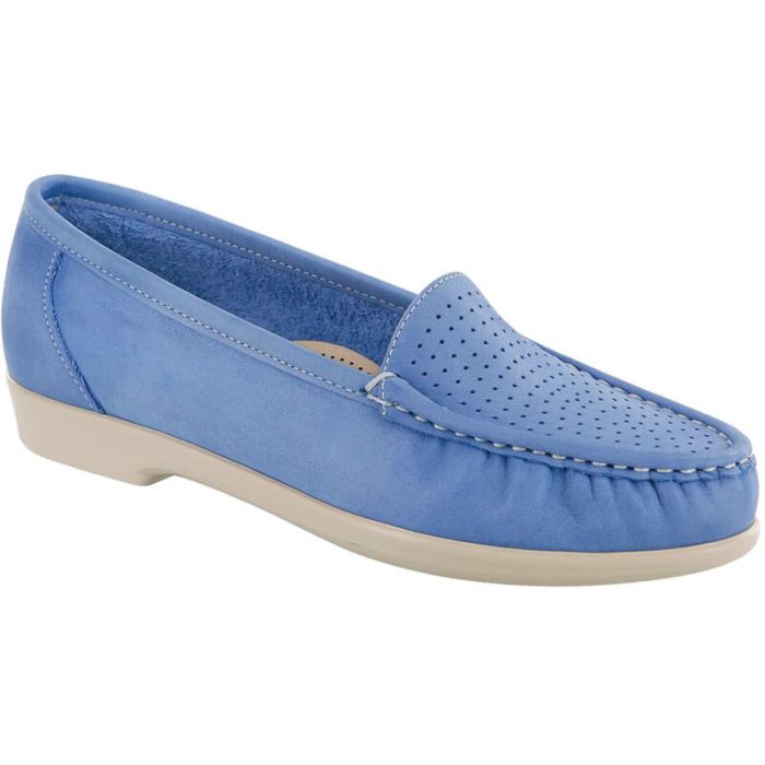 SAS Women's Savvy Slip On Loafer-Denim