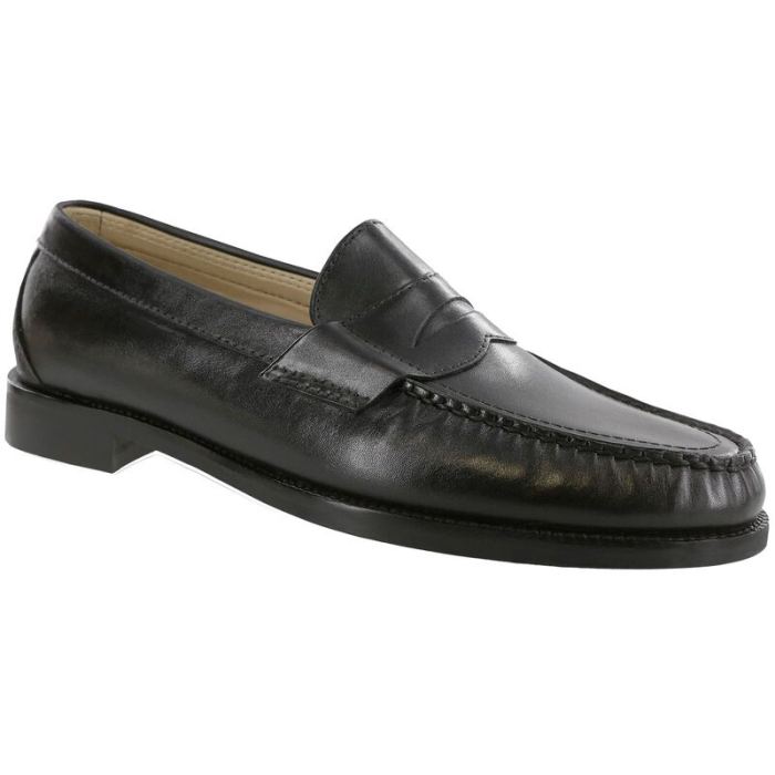 SAS Men's Penny 40 Slip On Loafer-Black