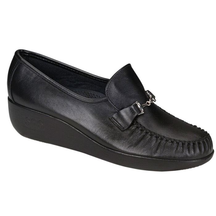 SAS Women's Magical Slip On Loafer-Black